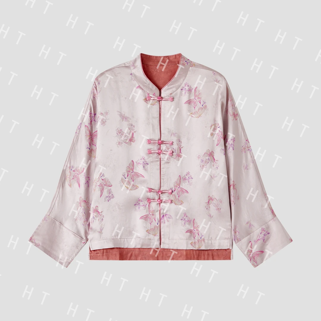 SY030-《鸢尾蝶》国风新中式气质显瘦女装上衣外套