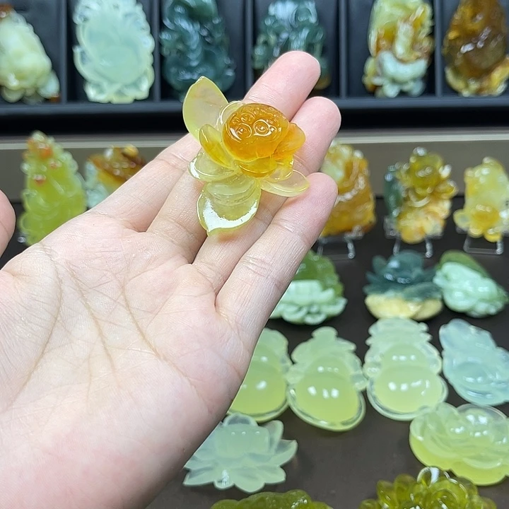 安****蛇纹石玉未镶嵌吊坠(不含链)