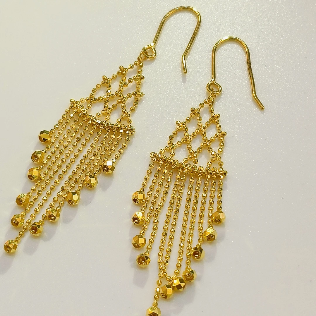 足金999时尚耳饰5.37g