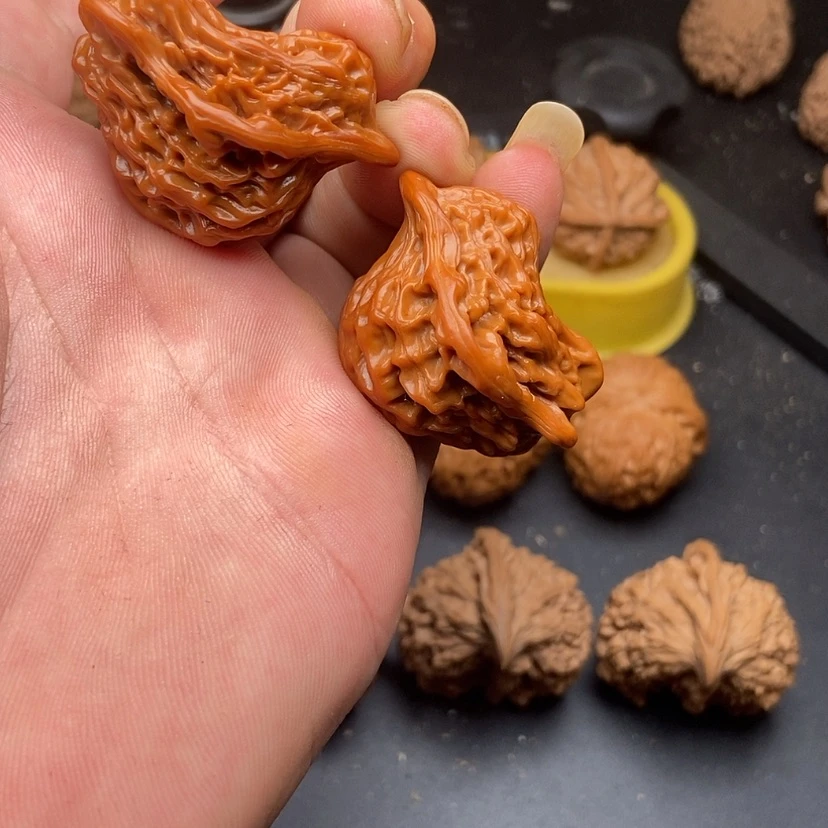 【闪购商品】桃核把件槟*比翼双飞