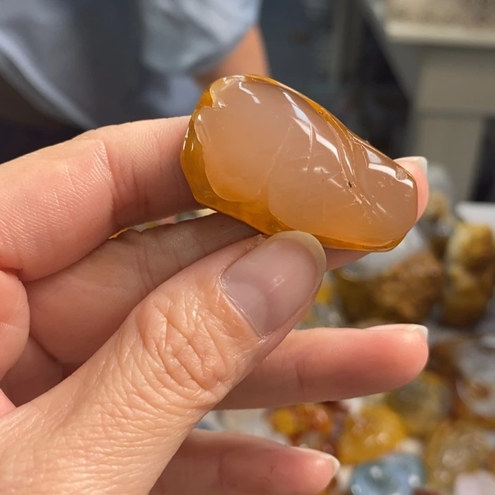玛瑙/玉髓吊坠(不含链)未镶嵌