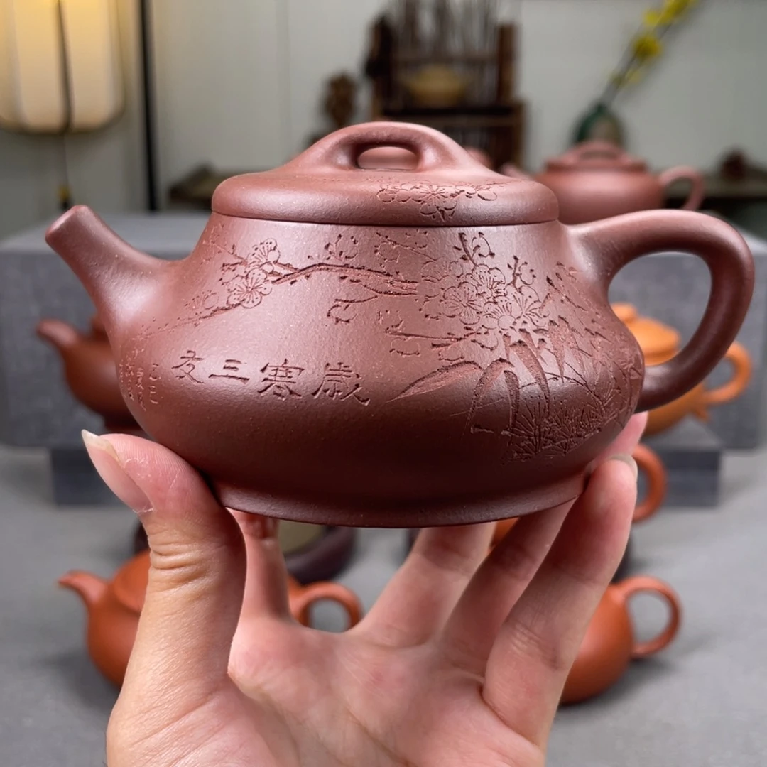 茶壶紫砂紫砂壶180毫升