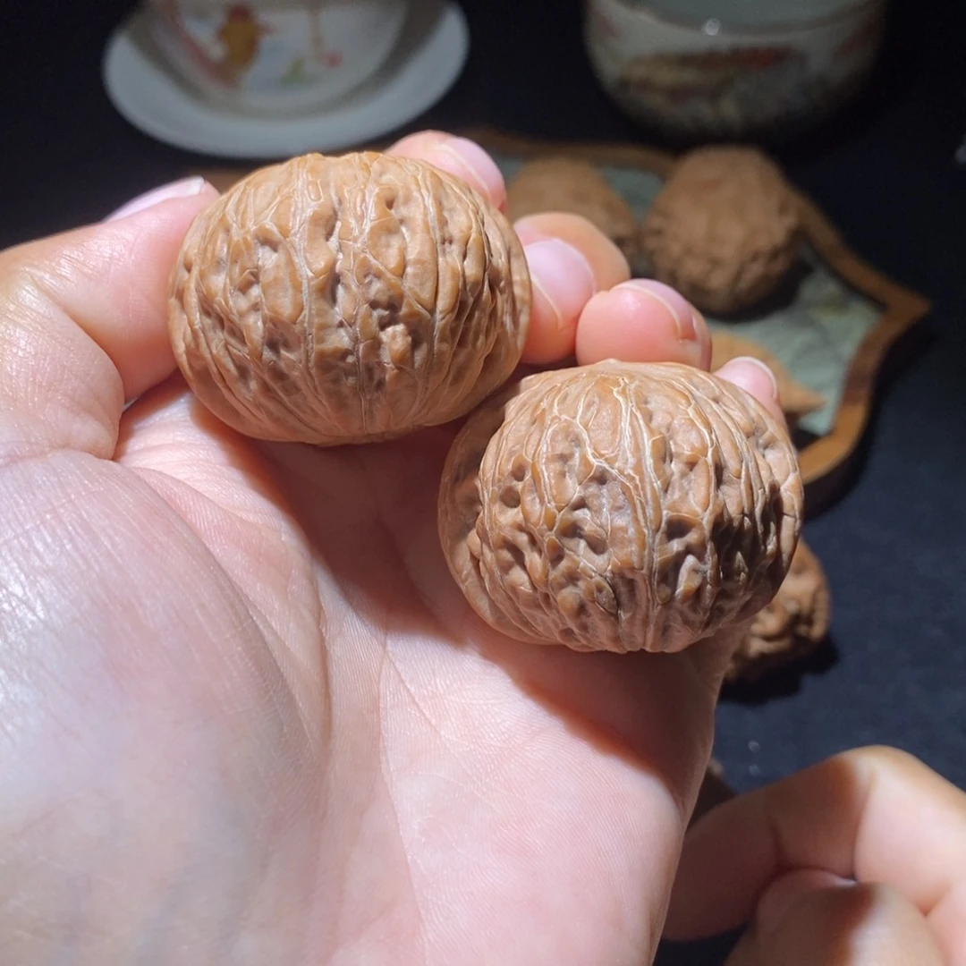 文玩核桃把件39铁锤