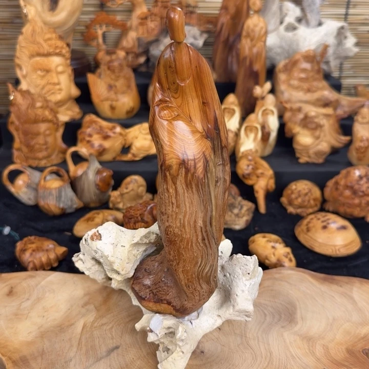 柏木（崖柏）手把件