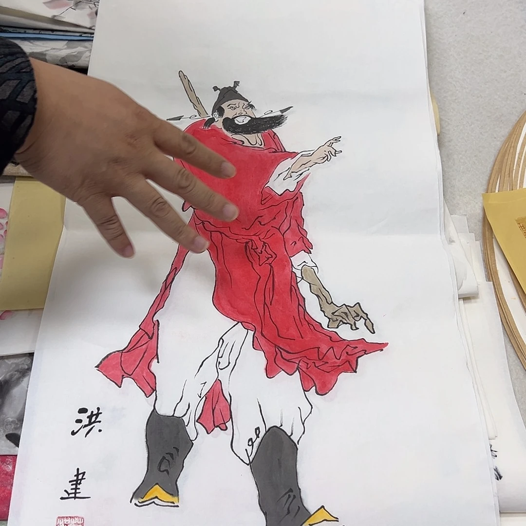国画国画纯手绘作品