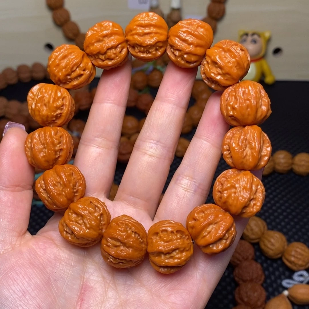 旧***梦手串文玩核桃树王