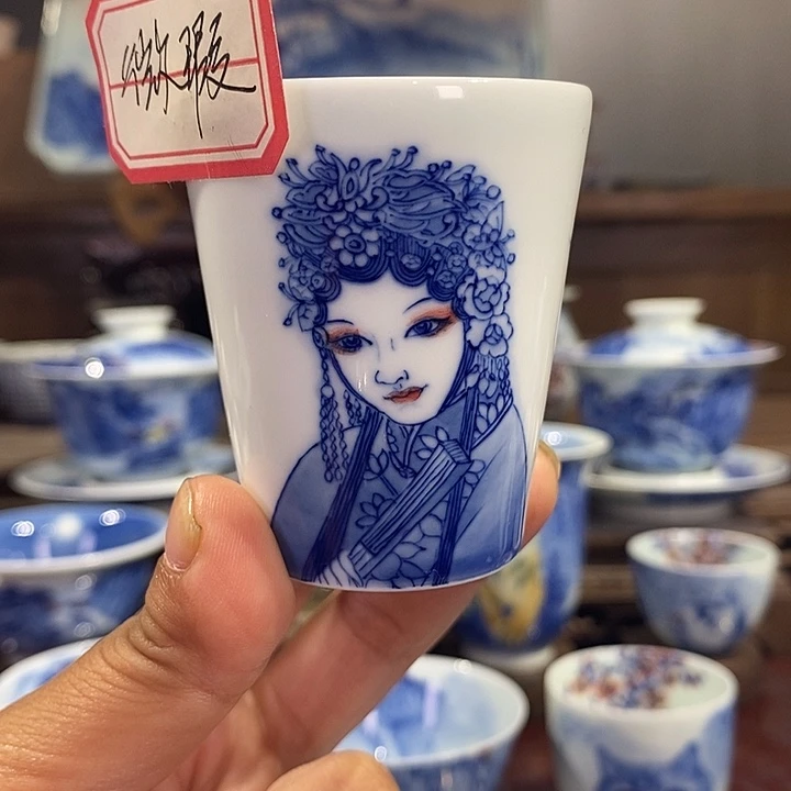 杯景德镇手工手绘陶瓷，高亮兴老师作品