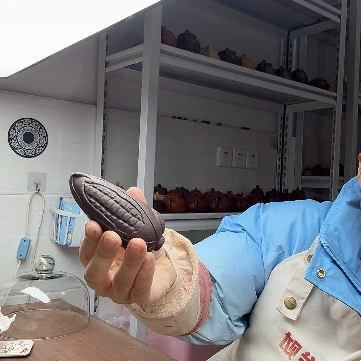 茶案紫泥玉米茶宠
