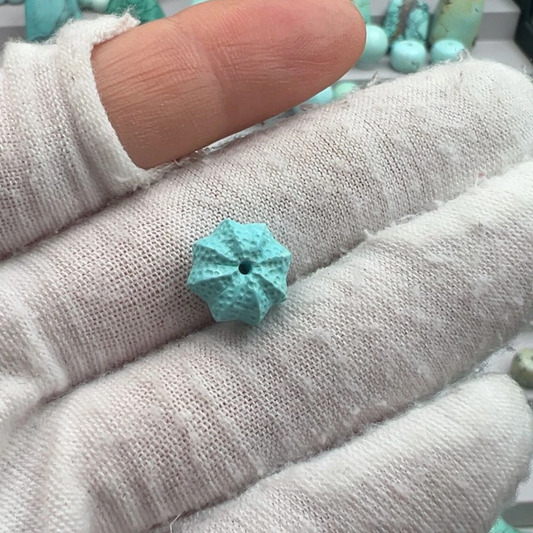 绿松石未镶嵌瓜珠