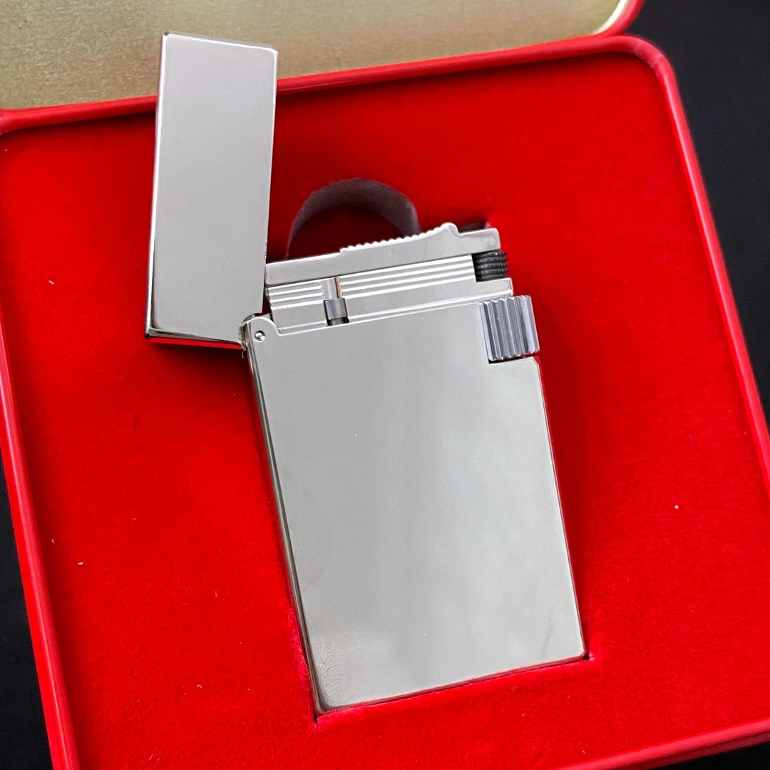 【朗声镀铬三代升级款】黄铜煤油打火机开盖钢音清脆男士高端长续航