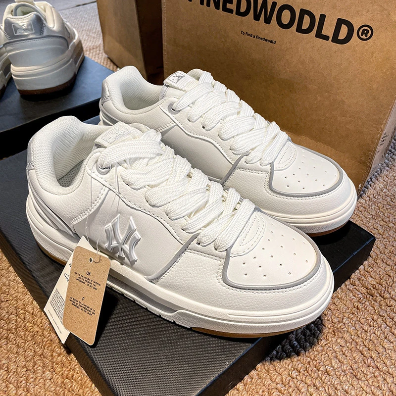 DCLOUD男鞋春秋2025新款小白鞋厚底增高休闲板鞋男士时尚百搭板鞋
