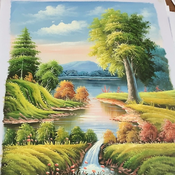 油画50*60手绘油画