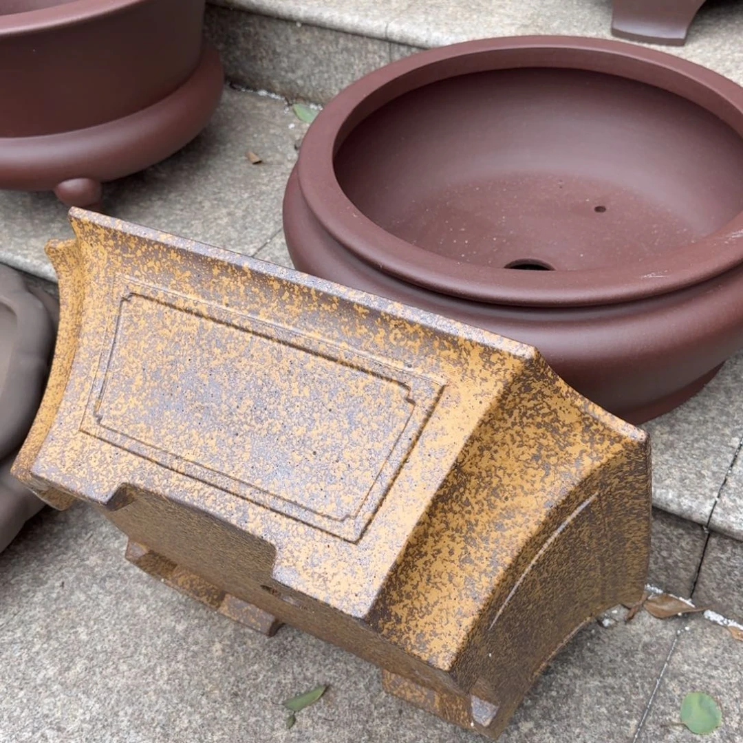 紫砂花盆紫砂花盆