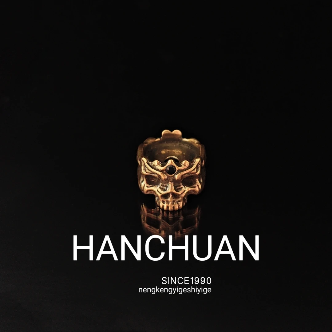 925银银制品 金色花瓣可卡环配饰10mm（非唐鑫花半壳）文玩配饰复古