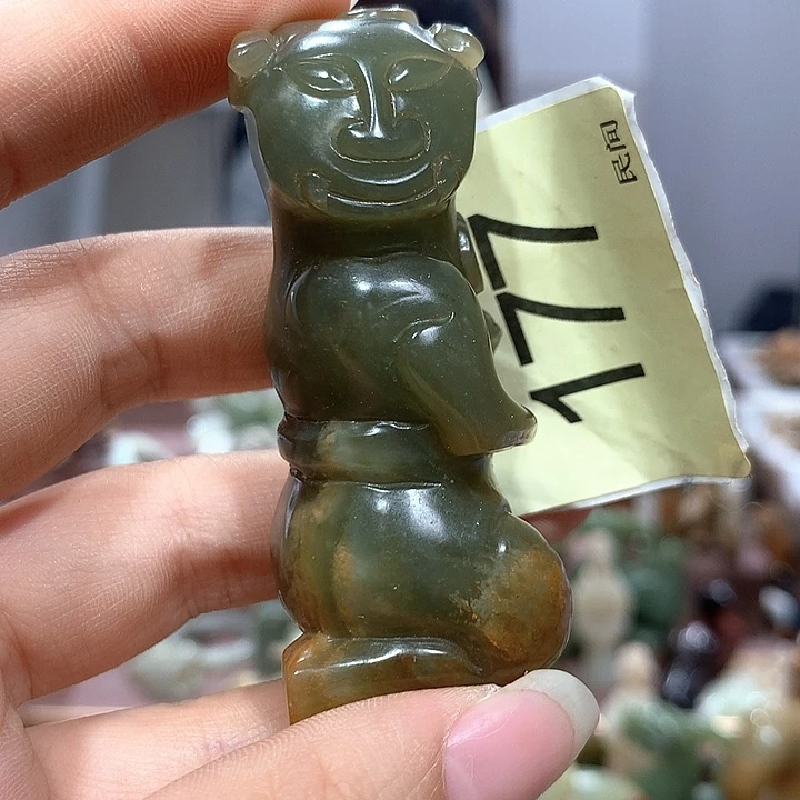 图***乐颈饰未镶嵌和田玉