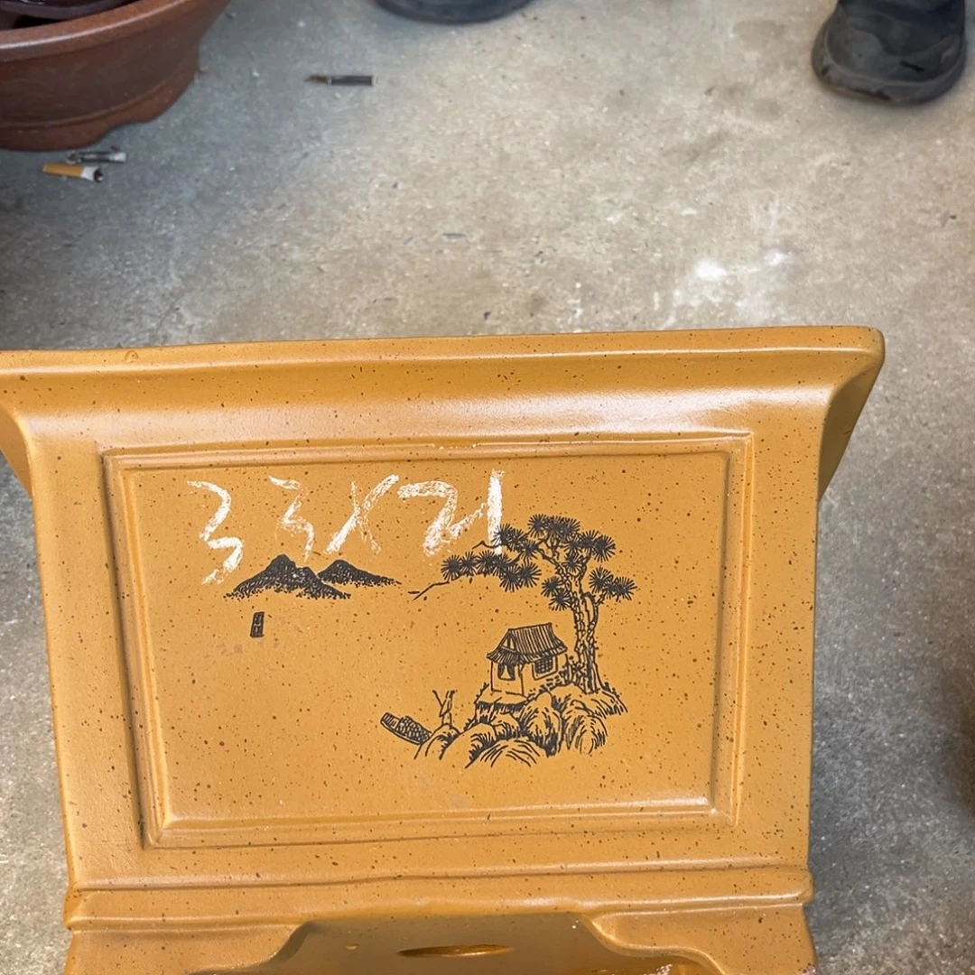 紫砂花盆盆景艺术