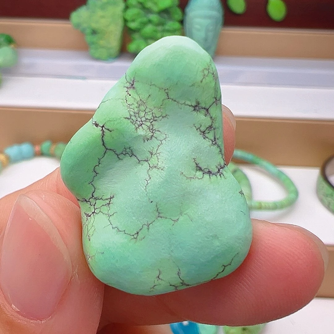 未镶嵌绿松石项链