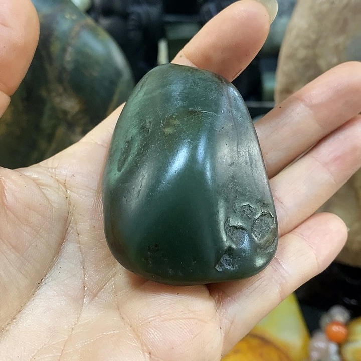 青***客和田玉（糖玉）未镶嵌挂件