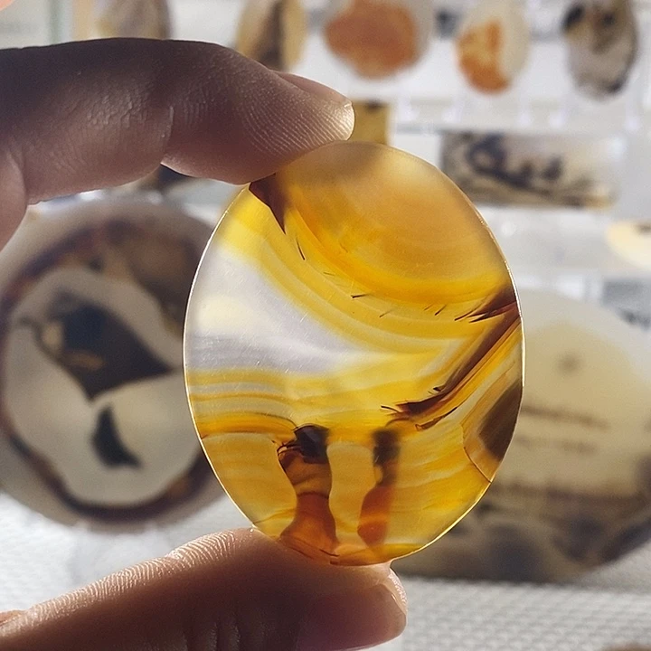 玛瑙/玉髓未镶嵌颈饰28