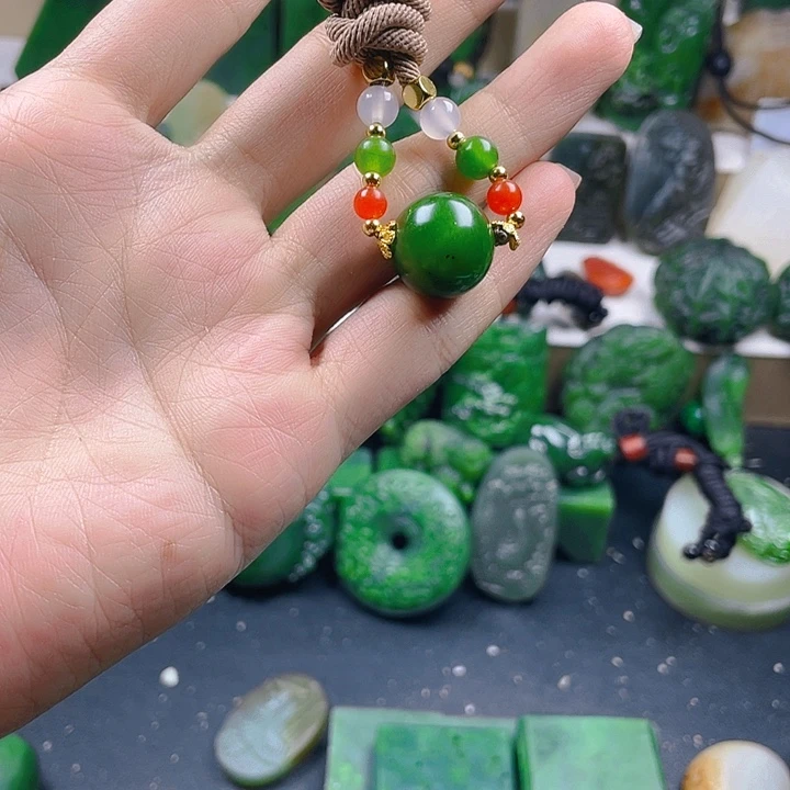 未镶嵌和田玉珠宝半成品
