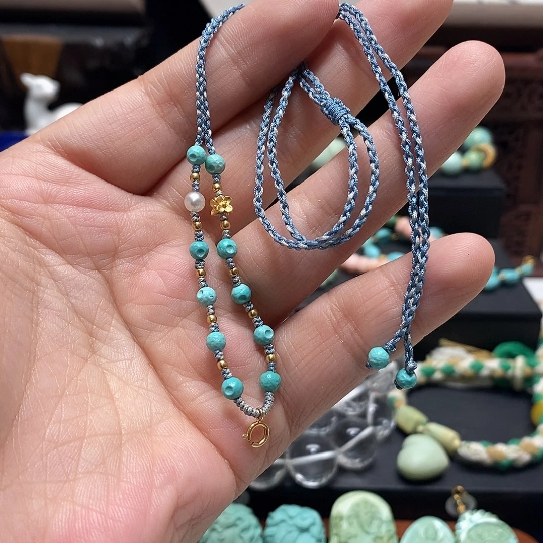 绿松石未镶嵌配饰