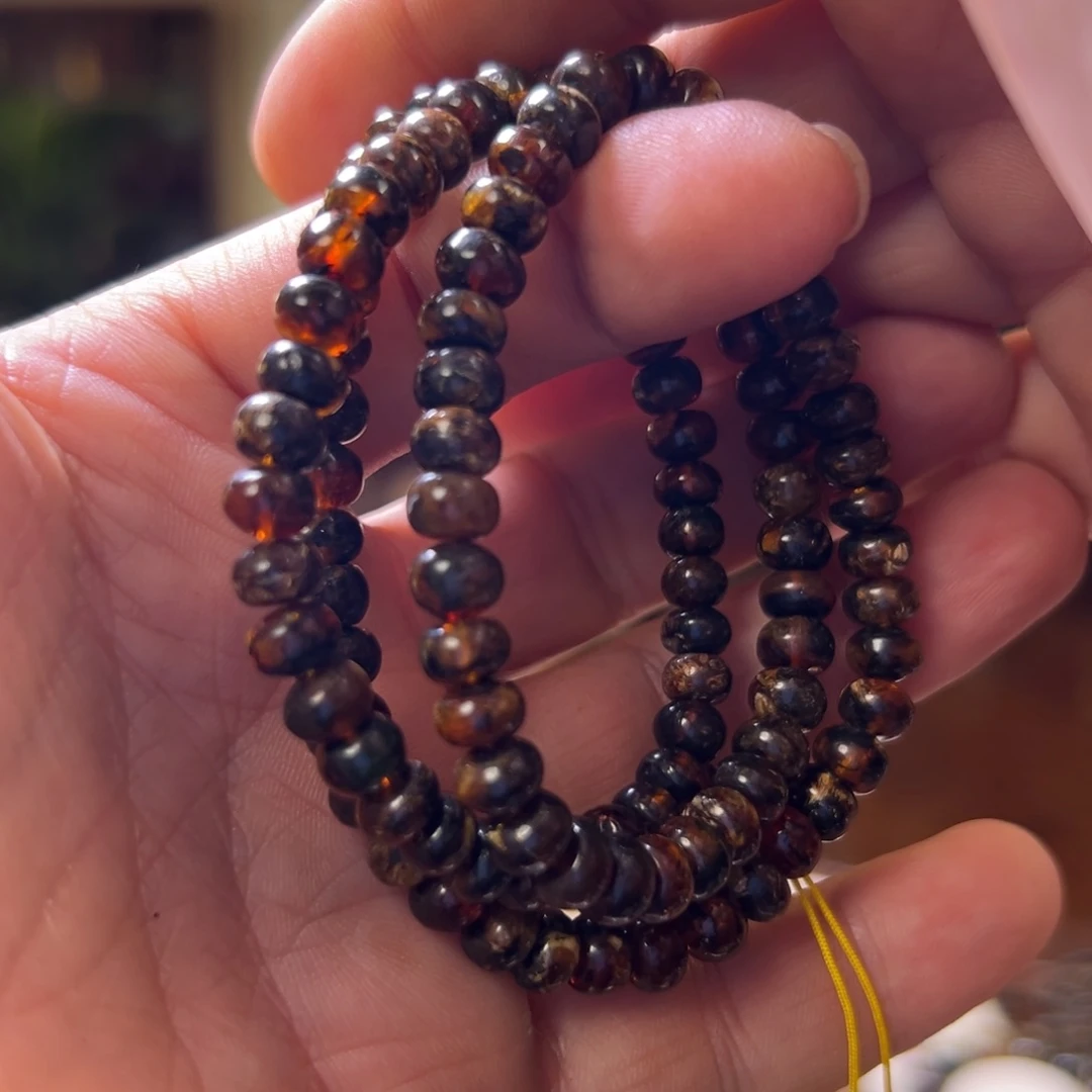 裸石琥珀未镶嵌抚顺9-1