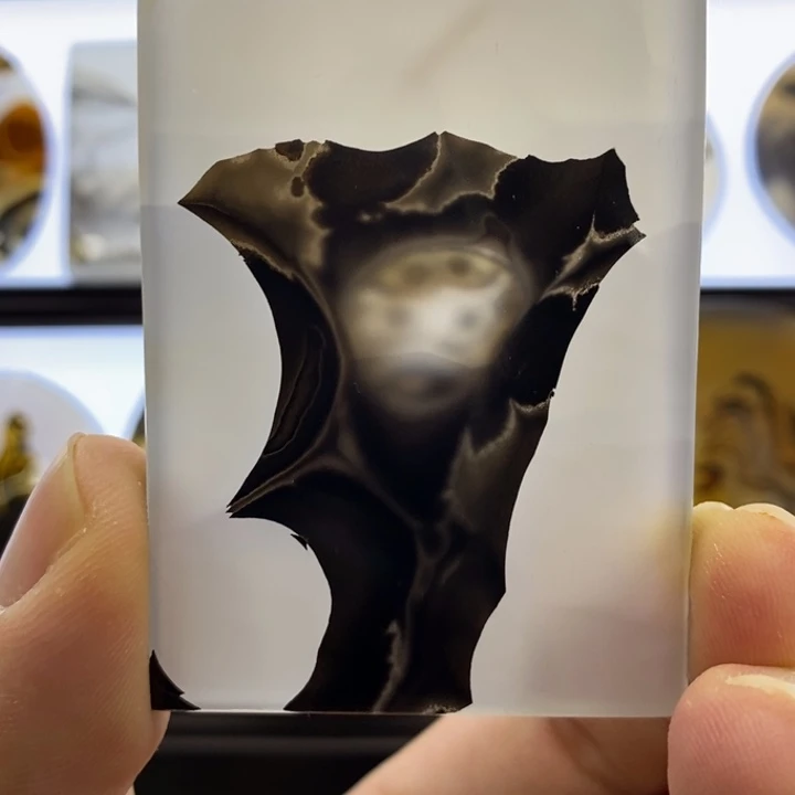 玛瑙/玉髓合金颈饰