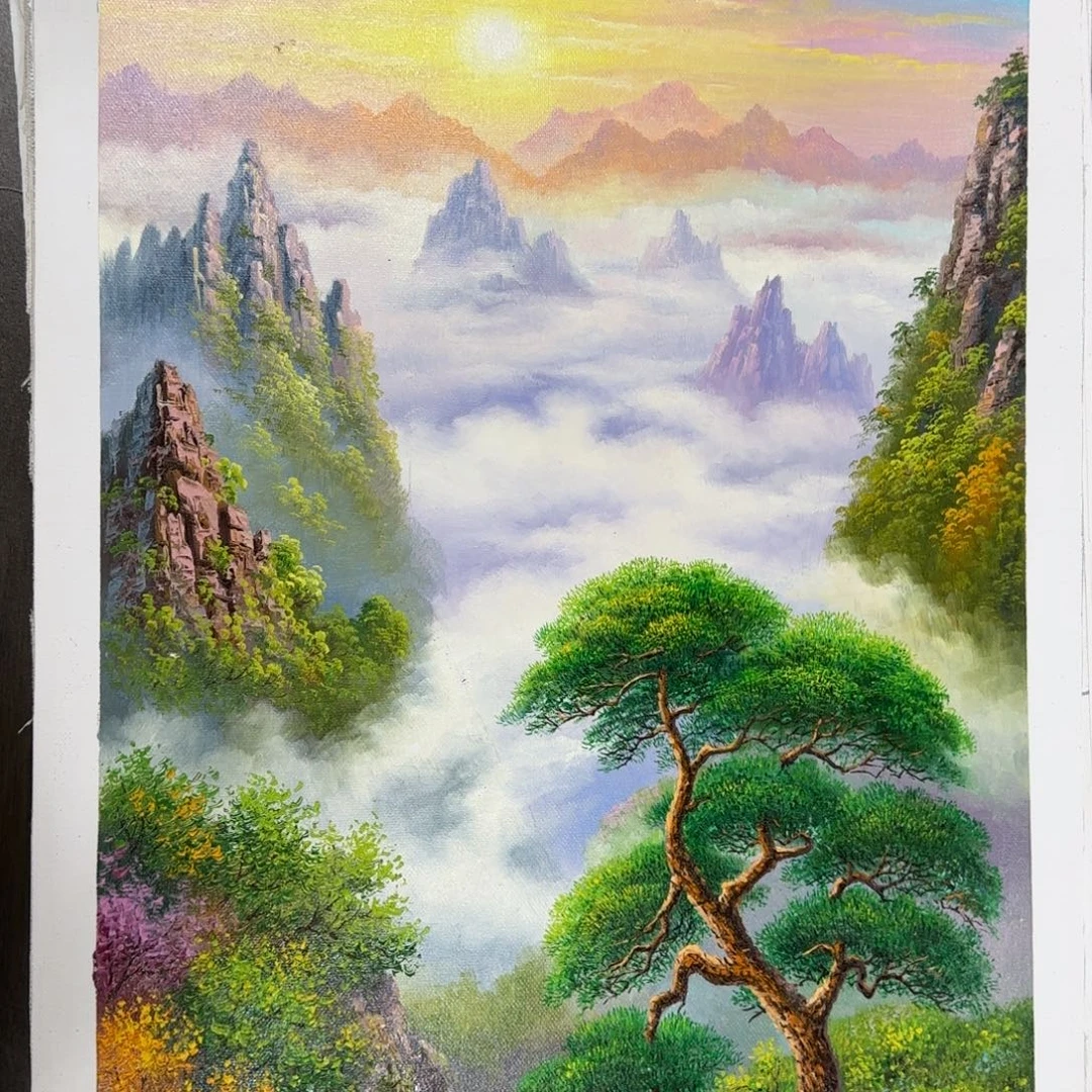 油画加油加油努力加油加油