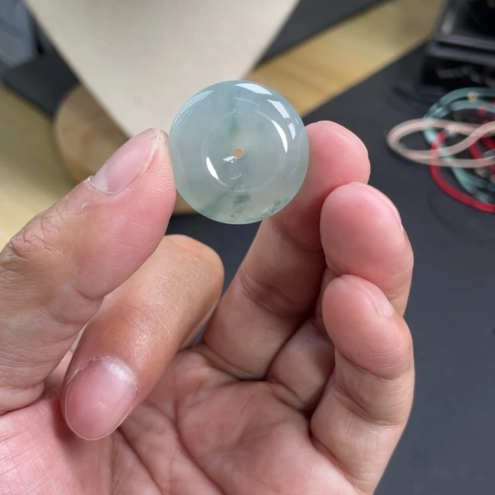 翡翠未镶嵌颈饰24.5-5.6