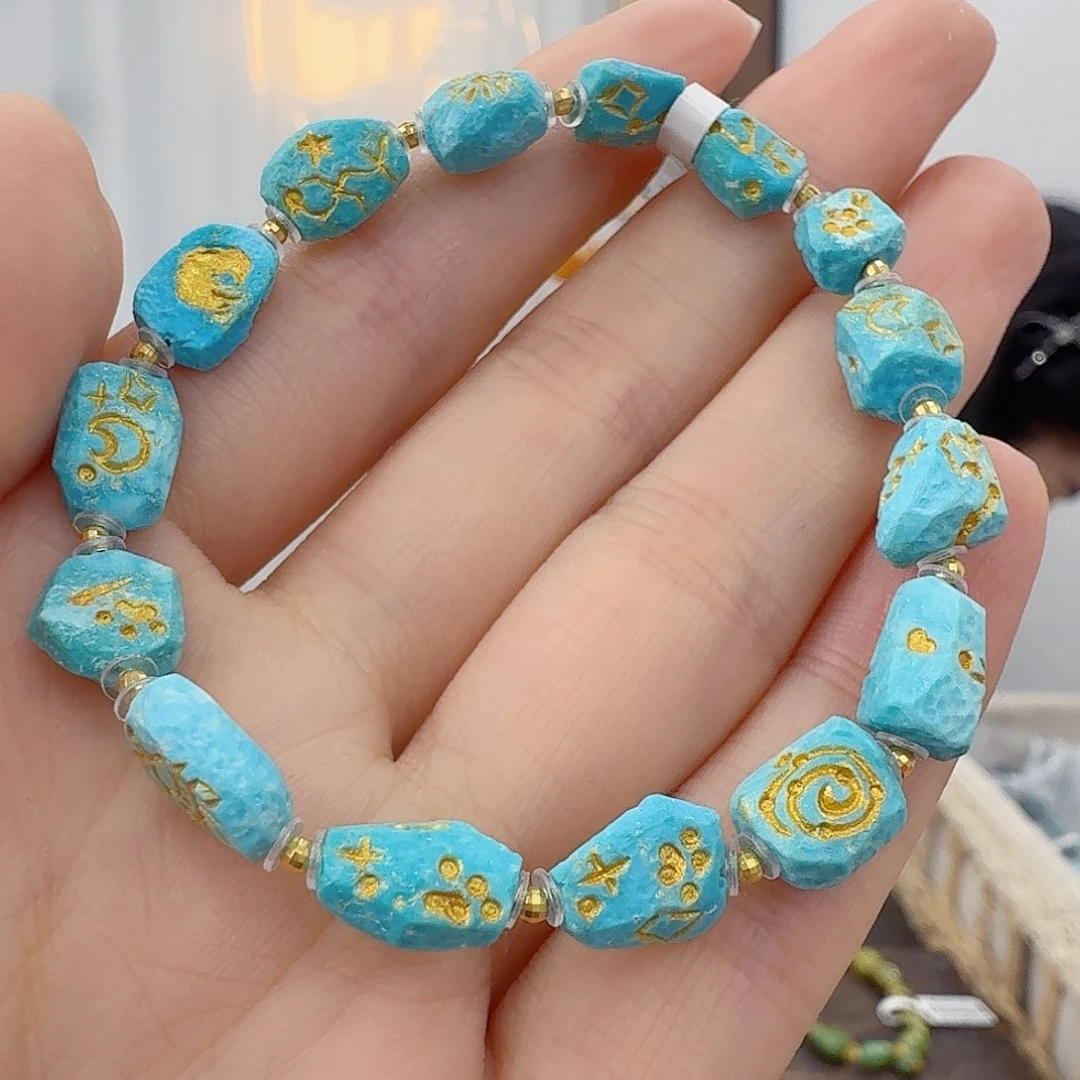 绿松石未镶嵌珠宝奇石