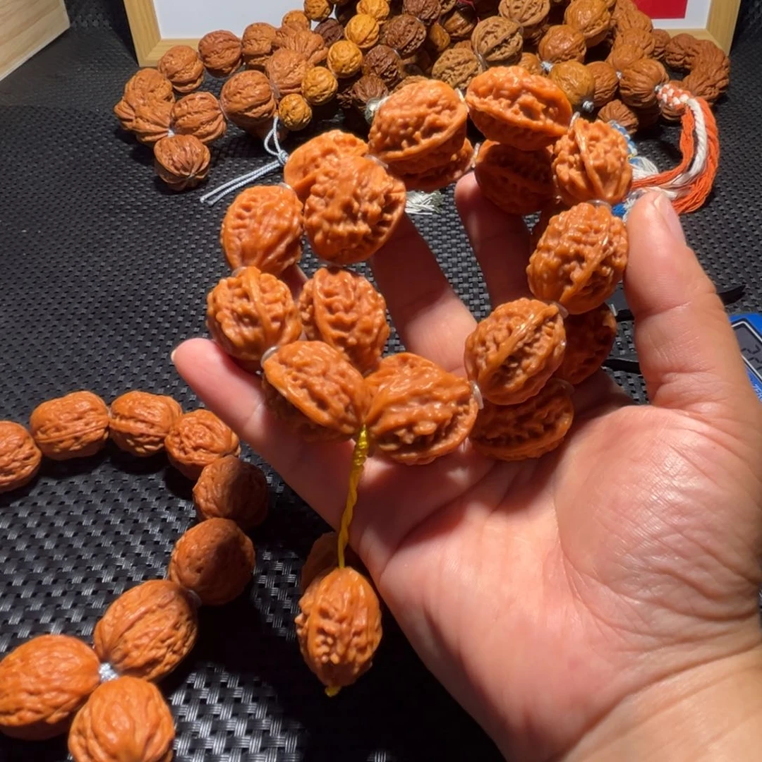 文玩核桃手串沙**玉异性绣花鞋22