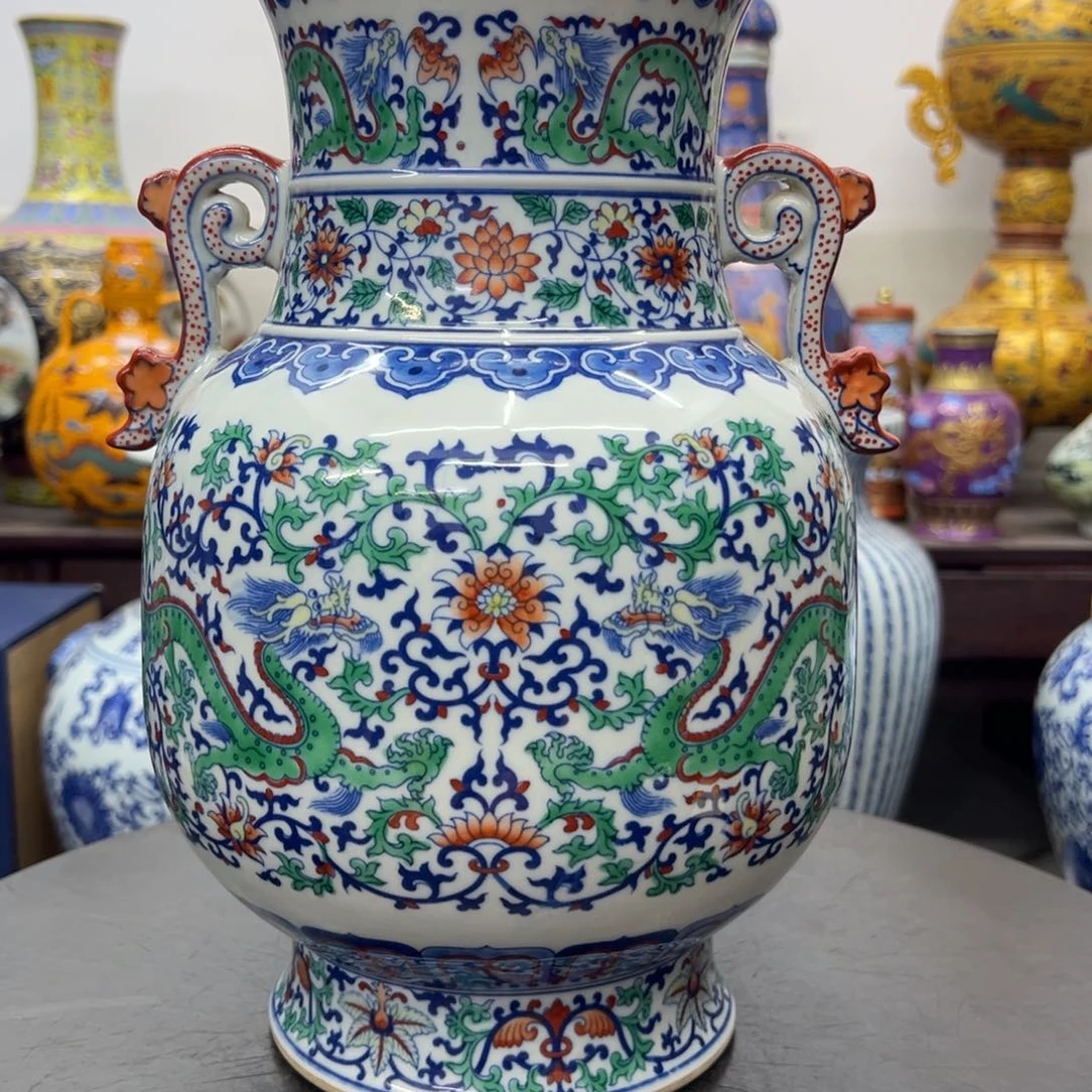 精美陶瓷摆件立件