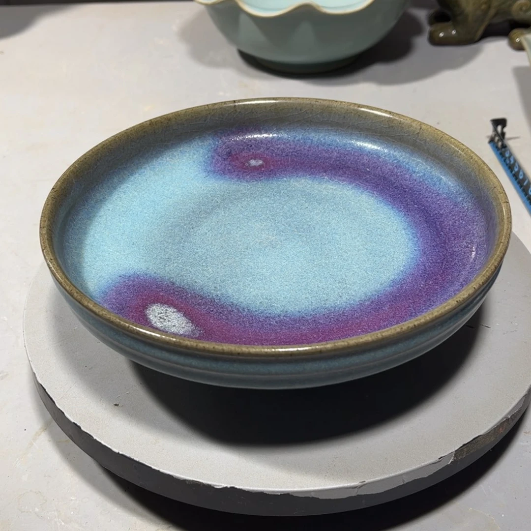 瓶钧窑瓷器品相完美