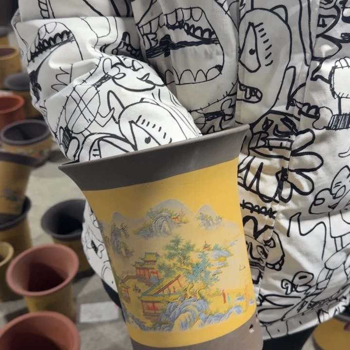 紫砂花盆紫砂花盆口径19:22