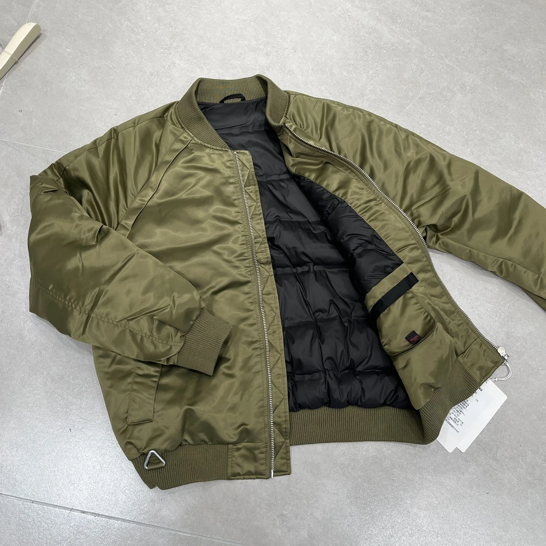 【返场福利】防风款冬季羽绒服男士棒球领夹克外套休闲宽松户外8836