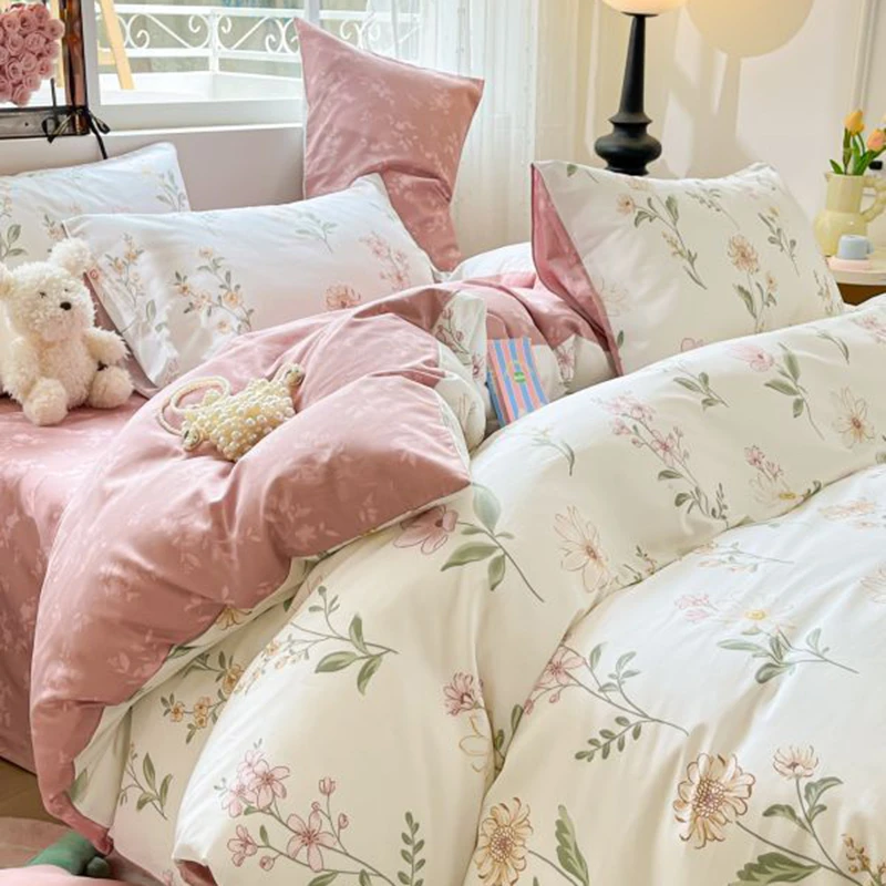 誉眠-单品全棉纯棉亲肤舒适全棉印花小清新被套枕套床单品可组合