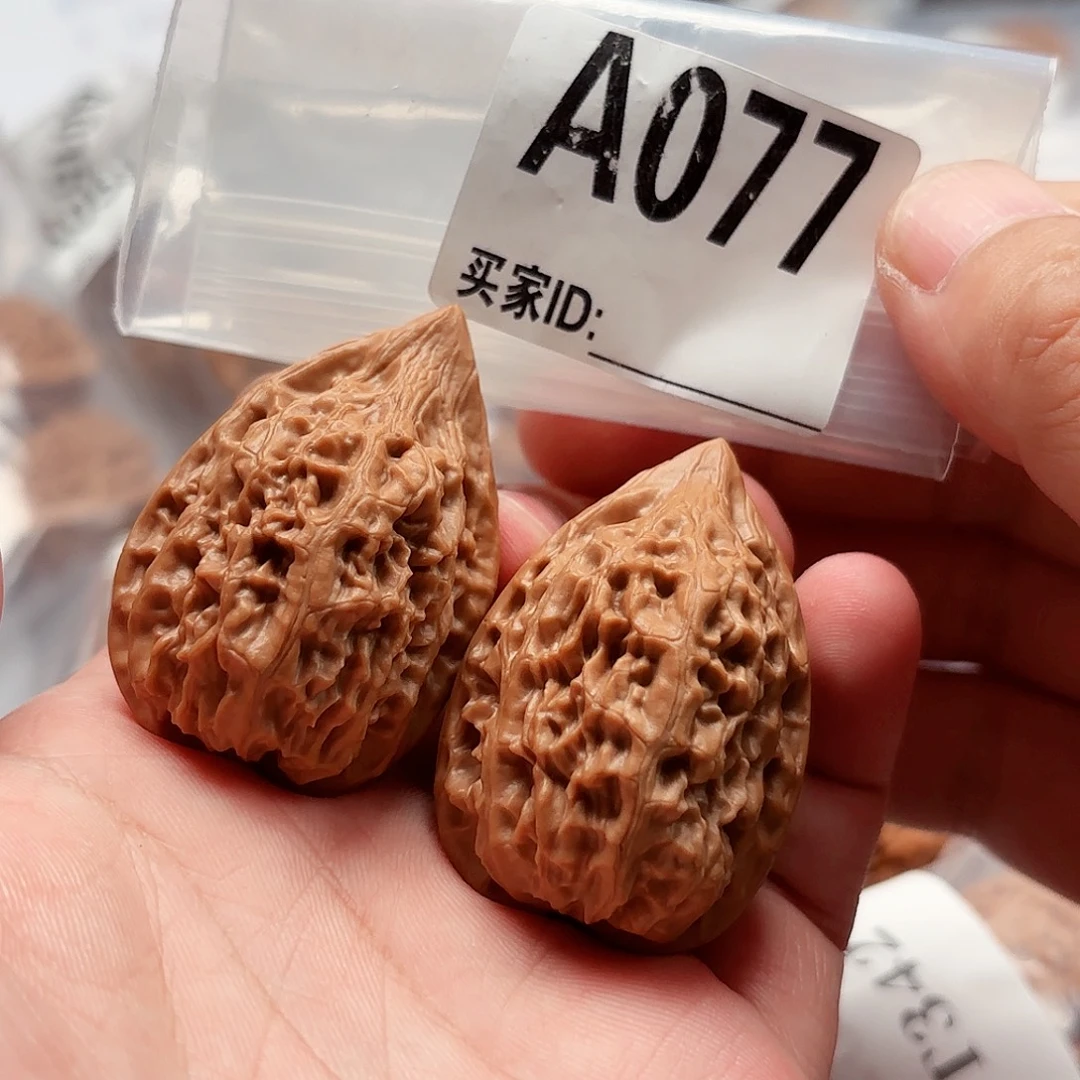 文玩核桃把件32-35十三鸡A077