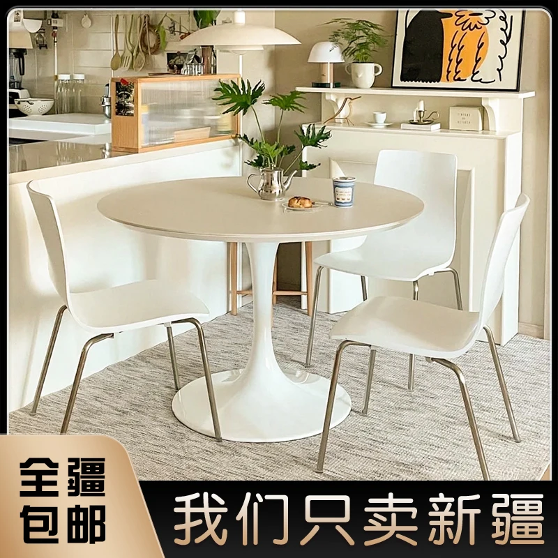 新疆包邮阳台小圆桌小桌子茶桌客厅家用休闲小户型简易桌椅边几