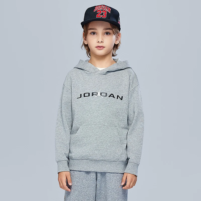 AIR JORDAN儿童童装套头无帽卫衣JDB-PO-D744