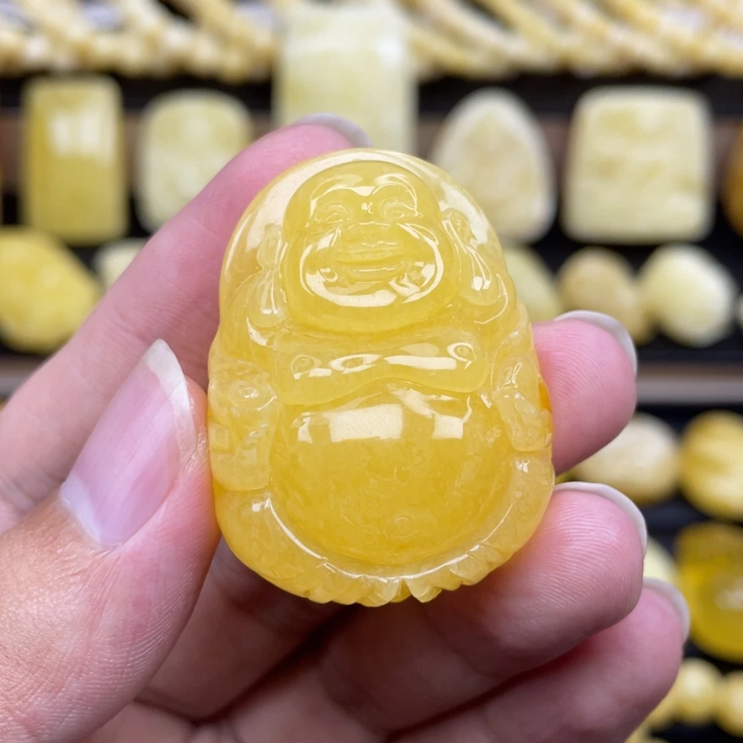 裸石琥珀未镶嵌琥珀蜜蜡