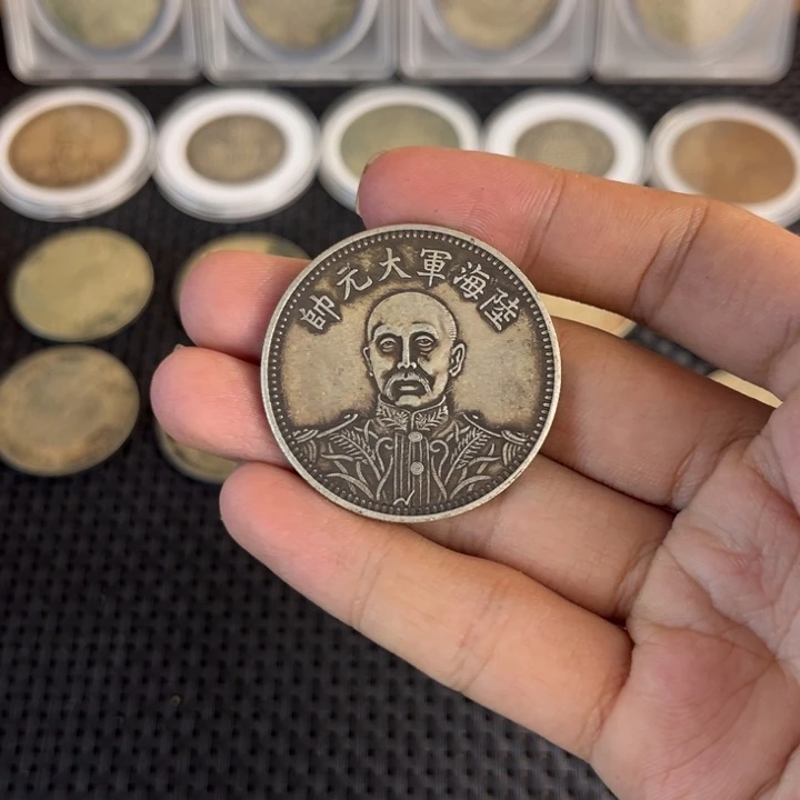 金属大头龙洋船洋工艺品