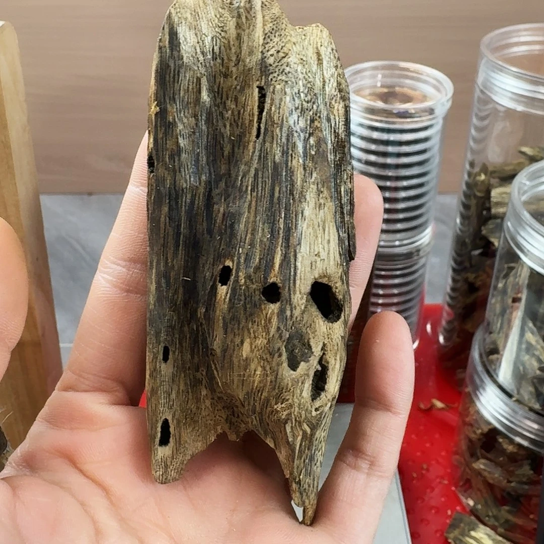 香料绿奇楠虫漏乌身圆叶25克