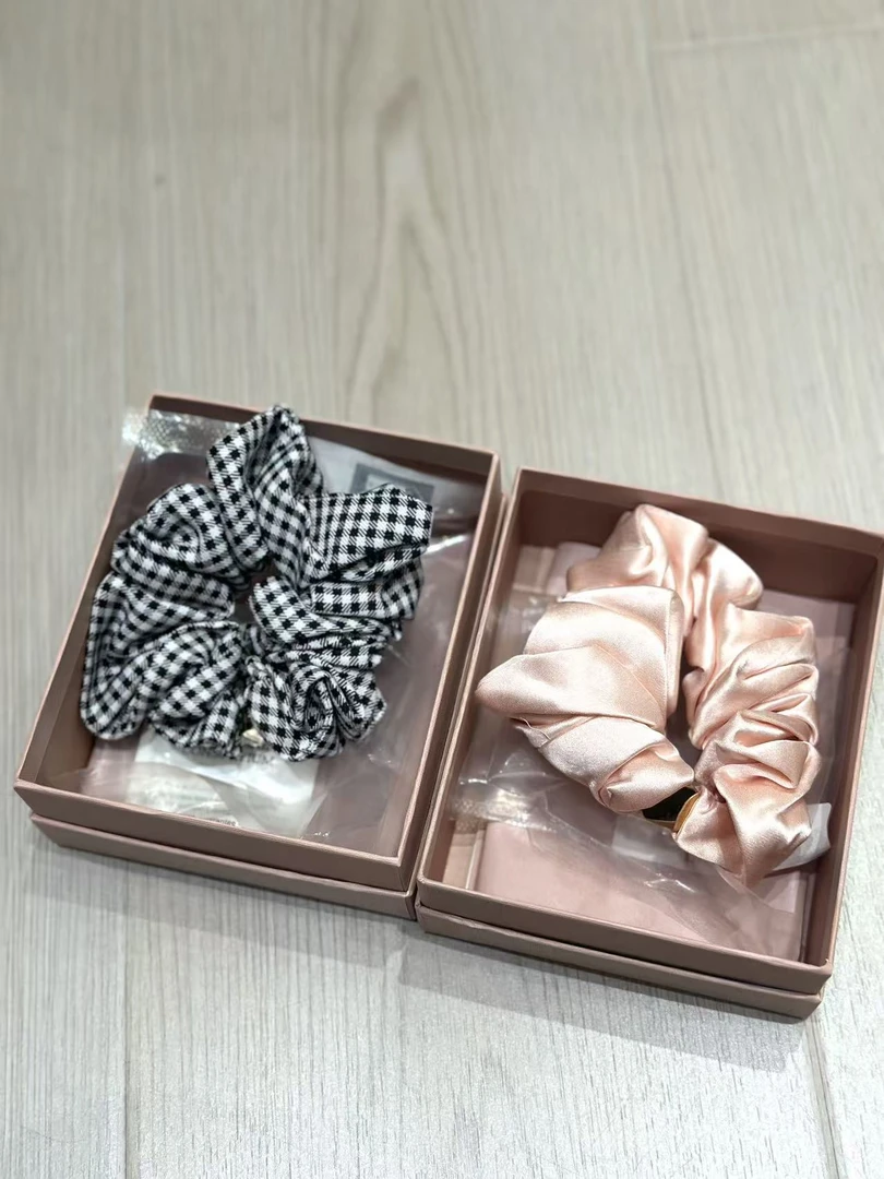 缪风缎面发圈91608