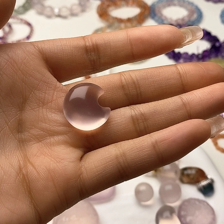 摆件未镶嵌水晶飘***朵摆件