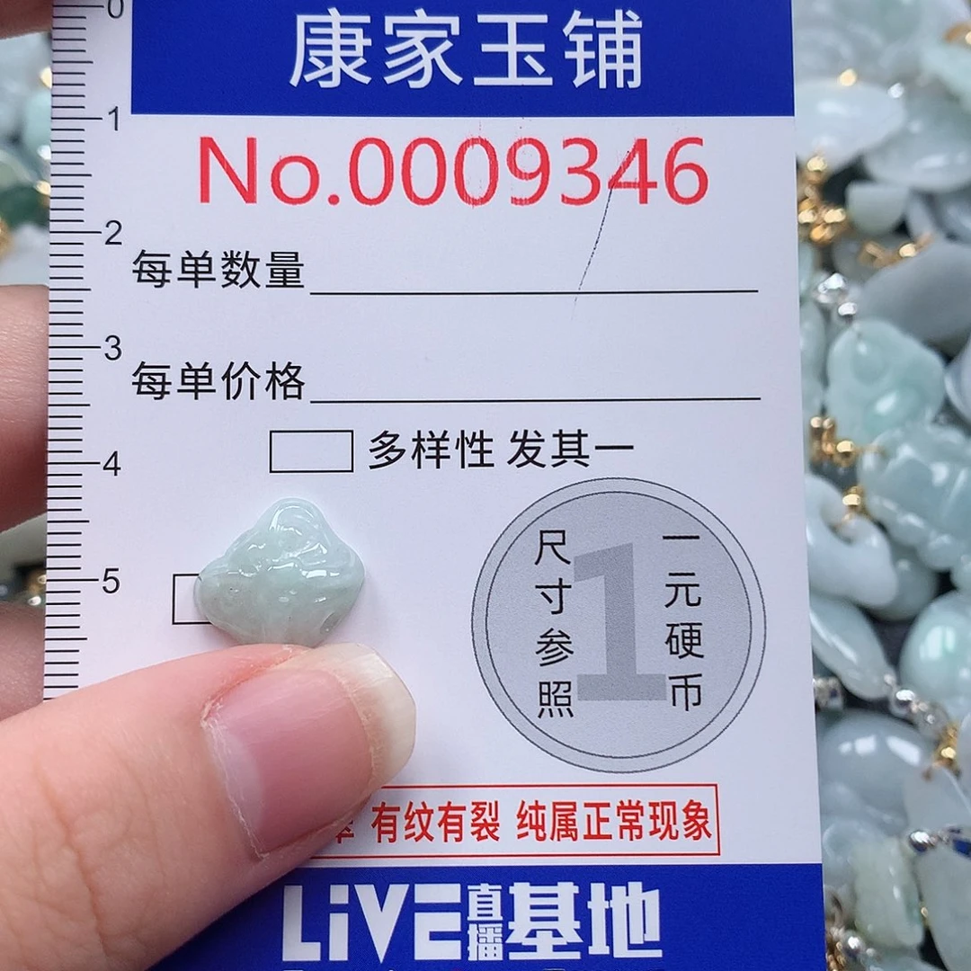 翡翠未镶嵌吊坠(不含链)琪**