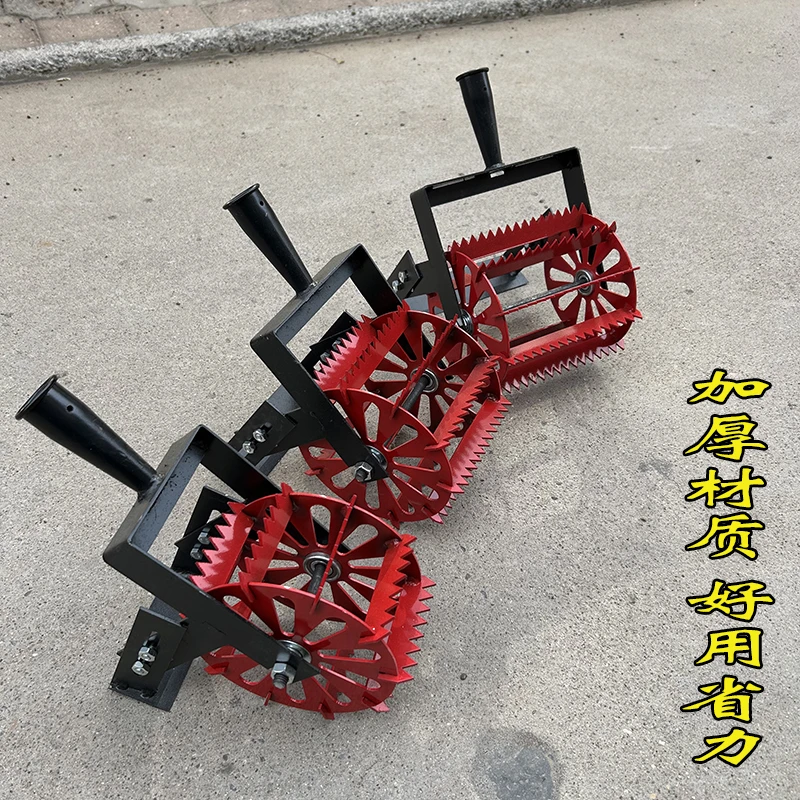 滚轮除草神器农用工具新款除杂草农村松土神器锄头耙子手推耘锄刀