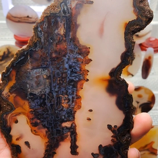 玛瑙/玉髓未镶嵌颈饰