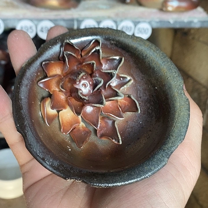 陶园柴烧，精品高货485泥纹