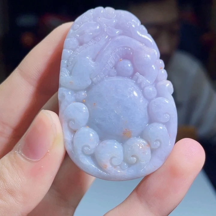 翡翠未镶嵌吊坠(不含链)A346