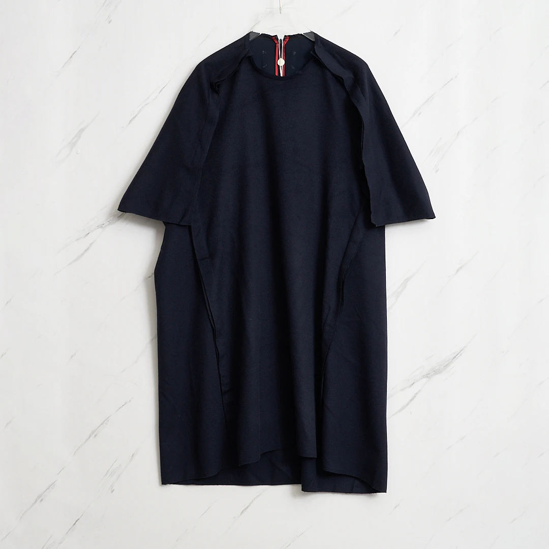 全新未使用/Maison Margiela女士绗缝毛呢连衣裙MMGU00505